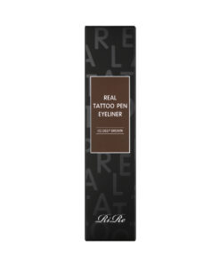 RiRe Real Tattoo Pen Eyeliner 02.Deep Brown 0.8ml *Product expires 2/2025