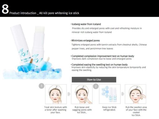 Black Friday RiRe All Kill Blackhead Remover Stick The Red + Pore Tightening Ice Stick_FinalSale * see expiration in description - Image 4