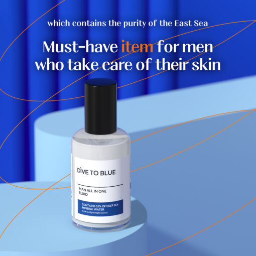 DIVE TO BLUE Man All In One Fluid 80ml