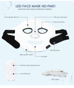 LED Face Mask - 90 Colorful LED Lights_sale