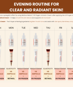 Beldora V9 Pro-Gen Ampoule 30ml skincare routine
