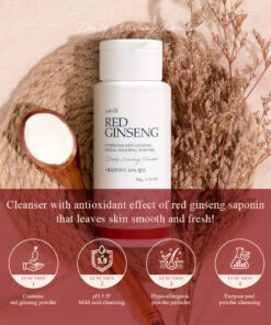 Lon.G Red Ginseng Enzyme Powder Facial Wash 50g
