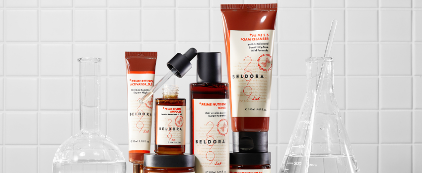 Beldora retinol skin care series