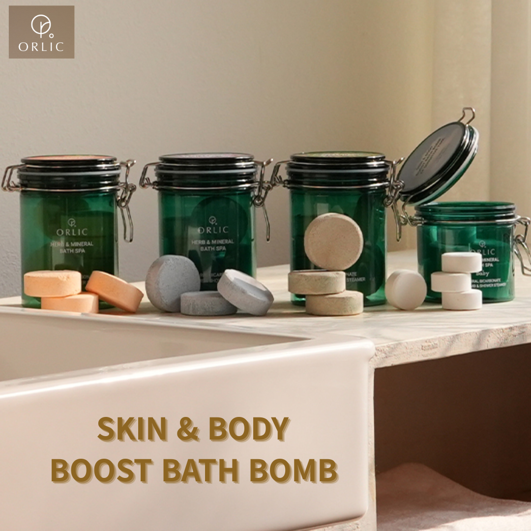 Orlic Skin & body boost bath bomb