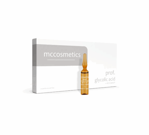 Mccosmetics Prof. Glycolic Acid + Vit E & F 10x12ml *Product Expires 12/2024
