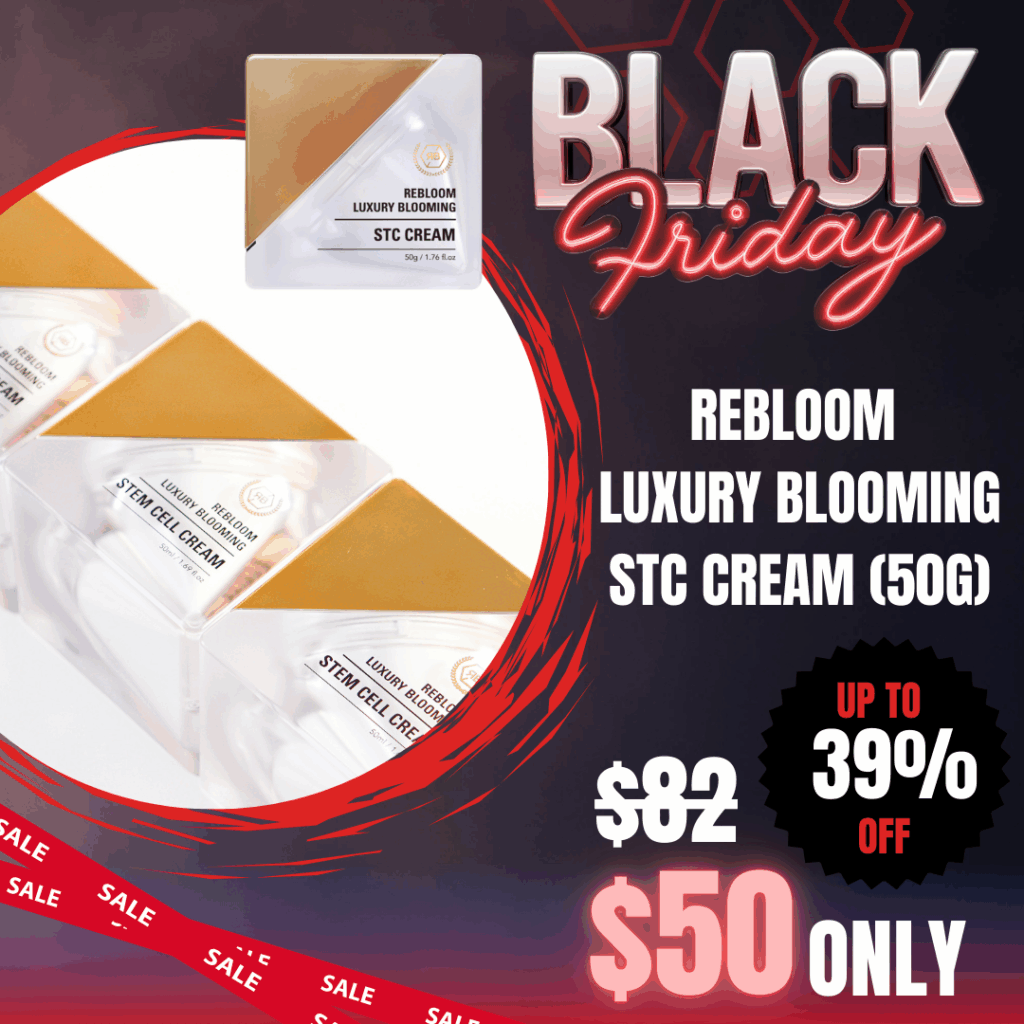 Rebloom Luxury Blooming STC Cream (50g)_Black Friday Korean Skincare Sale Rebloom Luxury Blooming STC Cream (50g)