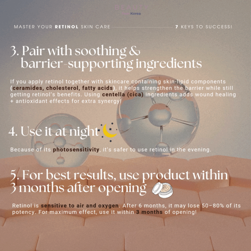 7 Tips for a Successful Retinol Skincare Routine – Korean Skincare Secrets