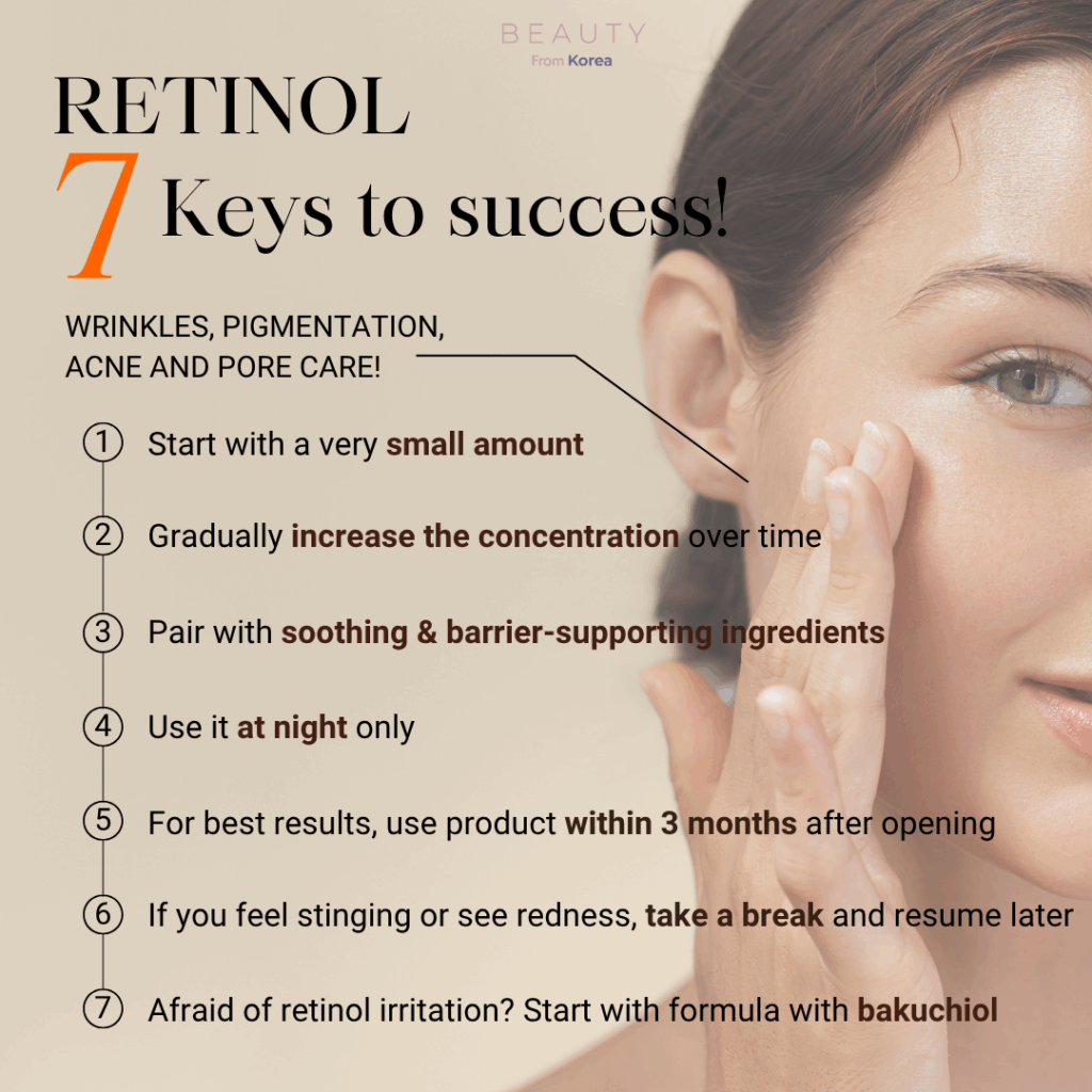 7 Tips for a Successful Retinol Skincare Routine – Korean Skincare Secrets