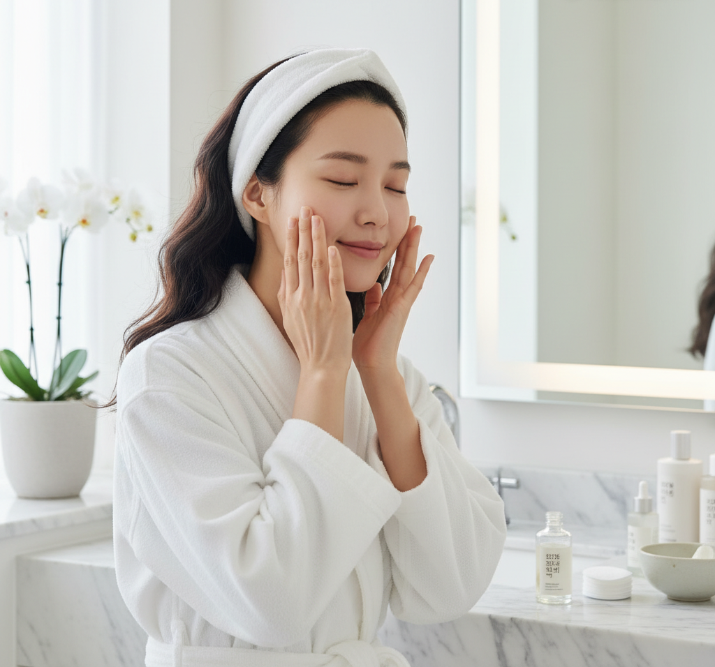 Korean skincare, k-beauty cleansing