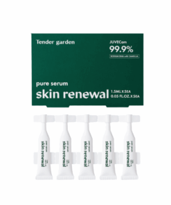 Tender garden Skin Renewal Pure Serum (1.5ml*5ea) PDRN Hydro-Glow Tox 99.9% Concentrated Transparently Radiant Pure Glow Skin 99.9% Highly Concentrated Camellia PDRN Three-dimensional mesh-structured hyaluronic acid combined with the vitality of camellia plants that bloom even in harsh winter, delivering hydro plumping effects that surge from within the skin. Clinically Proven High-Efficacy Care Skin lifting confirmed through 6 clinical tests, 100-hour moisture/hydration lasting power, real moisture volume boosting. NEXT-GEN APPLYING “Hydro-Glow Tox” PHYTO PDRN SKIN THEARAPY LINE Camellia PDRN ;Hydro-Glow Tox Combines high-purity 99% PHYTO PDRN components with 3D moisture technology. This delivers exceptional elasticity-enhancing skin renewal and outstanding well-aging Hydro-toxin effects. Camellia flowers particularly symbolize winter in Jeju, demonstrating strong vitality by blooming even in the harsh winter cold. Due to their rich components and skin benefits, they are highly popular ingredients in the cosmetics industry. Tender garden Skin Renewal Pure Serum Ingredients Water, Butylene Glycol, 1,2-Hexanediol, Camellia Japonica Flower Extract, Sodium DNA, Sodium Hyaluronate Crosspolymer, Ethylhexylglycerin, Adenosine