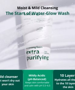 Tender Garden Cleansing Foam Extra Purifying (120ml) Glow skin starts from cleansing! Mild acidic and hydrating cleansing foam for all skin type Moisturizing Mild Cleansing The Beginning of Hydro-Glowtox Cleansing Moisture Cleansing Without Inner Tightness High-purity Camellia PDRN + 17 types of amino acid moisturizing components draw moisture to maintain clear, moist skin texture even after cleansing. Clinically Proven High-Performance Care Gentle yet powerful cleansing power confirmed through 4 clinical tests (sebum, waste, oil)! Provides 10-layer deep skin moisturizing power. NEXT-GEN APPLYING “Hydro-Glowtox” PHYTO PDRN SKIN THEARAPY LINE Camellia PDRN ; Hydro-Glowtox Combines high-purity 99% PHYTO PDRN components with 3D moisture technology. Baby Collagen (17 Amino Acids) ; Hydro Coating