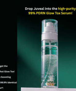 Tender garden Skin Renewal Dual Boosting Serum (90ml) Tender garden Skin Renewal Dual Boosting Serum(90ml) + Condensed Essence (1g) The concentration and stability of Juvel*k’s active ingredients — once impossible to preserve in diluted liquid form — are now fully retained in an effervescent solid formula for 100% preservation. High-Purity 99% PDRN Moisture Regenerating Formula – Water-Glow Tox Serum Daily skincare: After cleansing, spray 2–3 times during the toner step and gently pat for absorption. Your skin will feel clear, hydrated, and comfortably balanced. Intensive care for damaged skin: Soak a cotton pad with the serum and place it on clean skin for about 10 minutes as a soothing and deeply hydrating treatment mask. Tender garden Skin Renewal Dual Boosting Serum Key Ingredients : Camellia PDRN, Exosome, baby collagen, Vitamin E oil