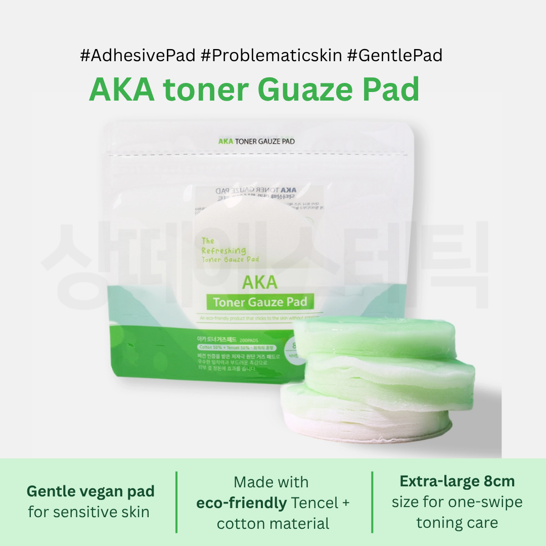 Dr.SANTE AKA Toner Pad - 200 Pads Option 1 . Dr. Sante AKA Toner Pad (200 Pads) Option 2. Dr. Sante AKA Toner Pad (200 Pads) + Dr. Sante Artemisia AKA Toner (200ml) Dr. Sante Vegan Pad for Problematic Skin! Gentle on skin, powerful in delivery — soothes irritation while boosting absorption. VEGAN PAD – Made with an optimal blend of 50% cotton + 50% Tencel, it provides a fresh, non-irritating touch even for sensitive skin.