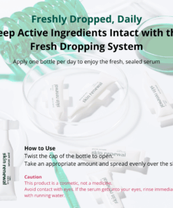 Tender garden Skin Renewal Pure Serum (1.5ml*5ea) PDRN Hydro-Glow Tox 99.9% Concentrated Transparently Radiant Pure Glow Skin 99.9% Highly Concentrated Camellia PDRN Three-dimensional mesh-structured hyaluronic acid combined with the vitality of camellia plants that bloom even in harsh winter, delivering hydro plumping effects that surge from within the skin. Clinically Proven High-Efficacy Care Skin lifting confirmed through 6 clinical tests, 100-hour moisture/hydration lasting power, real moisture volume boosting. NEXT-GEN APPLYING “Hydro-Glow Tox” PHYTO PDRN SKIN THEARAPY LINE Camellia PDRN ;Hydro-Glow Tox Combines high-purity 99% PHYTO PDRN components with 3D moisture technology. This delivers exceptional elasticity-enhancing skin renewal and outstanding well-aging Hydro-toxin effects. Camellia flowers particularly symbolize winter in Jeju, demonstrating strong vitality by blooming even in the harsh winter cold. Due to their rich components and skin benefits, they are highly popular ingredients in the cosmetics industry. Tender garden Skin Renewal Pure Serum Ingredients Water, Butylene Glycol, 1,2-Hexanediol, Camellia Japonica Flower Extract, Sodium DNA, Sodium Hyaluronate Crosspolymer, Ethylhexylglycerin, Adenosine