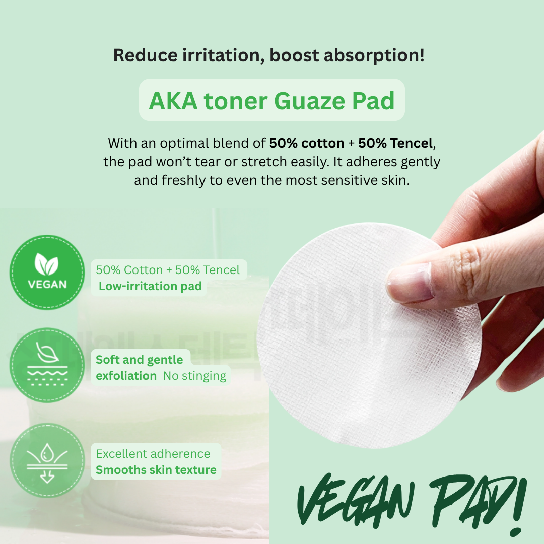 Dr.SANTE AKA Toner Pad - 200 Pads Option 1 . Dr. Sante AKA Toner Pad (200 Pads) Option 2. Dr. Sante AKA Toner Pad (200 Pads) + Dr. Sante Artemisia AKA Toner (200ml) Dr. Sante Vegan Pad for Problematic Skin! Gentle on skin, powerful in delivery — soothes irritation while boosting absorption. VEGAN PAD – Made with an optimal blend of 50% cotton + 50% Tencel, it provides a fresh, non-irritating touch even for sensitive skin.