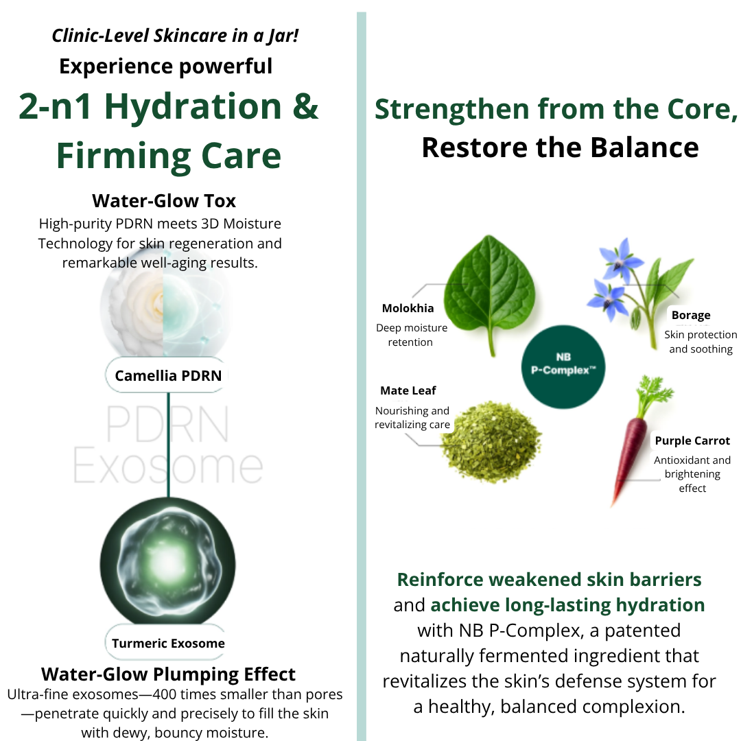 Tender garden Skin Renewal Cream Sheet Mask 30g_Black Friday Korean Skincare Sale Tender garden Skin Renewal Cream Sheet Mask (30g) - 1sheet Perfect Makeup Condition S.O.S Deep-Rising Moisture Lifting / Soothing & Moisturizing Dual Care Camellia PDRN + Exosome + NB P-Complex robustly replenish moisture and restore skin barrier for healthy skin condition renewal. Clinically Proven High-Performance Care Skin cooling, compromised skin barrier improvement, deep skin moisturizing, and elasticity improvement effects confirmed through 4 clinical tests. NEXT-GEN APPLYING “HYDRO-Glow Tox” PHYTO PDRN SKIN THEARAPY LINE