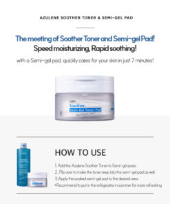 Dr. Sante Soother Semi-Gel Toner Pad + Dr.Sante Soother Toner (200ml)