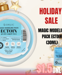 Orlic Magic Modeling Pack (27ml) Ectoin (Strenghtening barrier) Orlic - Let your skin return to its natural flow HOW TO USE Mix contents and water in a 1:1 ratio (27 g water + 1 pouch product) Features Made with allergen-free natural fragrance — no synthetic scents used Clinically tested for moisturizing, skin barrier reinforcement, elasticity improvement, and low irritation 3 Magical Effects! Dust-Free Magic - Clean and tidy application with no powder scatter. Unlike traditional powder-type modeling packs, this liquid formula ensures a clean and comfortable experience. Color Change Magic - Watch the color transform as you mix.The moment water is added, the pack transforms from a rich base color to a soft, beautiful pastel shade. Glow-Up Magic - A radiant glow from deep within your skin. As you remove the pack, nourishing essential oils help deliver lasting hydration and a luminous glow from within Product Types Orlic Magic Modeling Pack #2 Ectoin  (27ml) Calming and Locking hydration Ingredients : Ethylhexyl Palmitate, Propylene Glycol, Sorbitan Oleate, Ectoin, 1,2Hexanediol, Caprylyl Glycol, Pyrus Communis Pear Fruit Extract, Prunus Persica Peach Fruit Extract, Vanilla Planifolia Fruit Extract, Gardenia Florida Fruit Extract, Crataegus Cuneata Fruit/Stem Extract, Guaiazulene