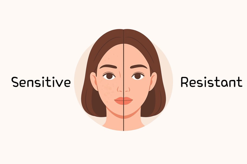 What is your skin type Baumann Skin type - Sensitive / REsistant