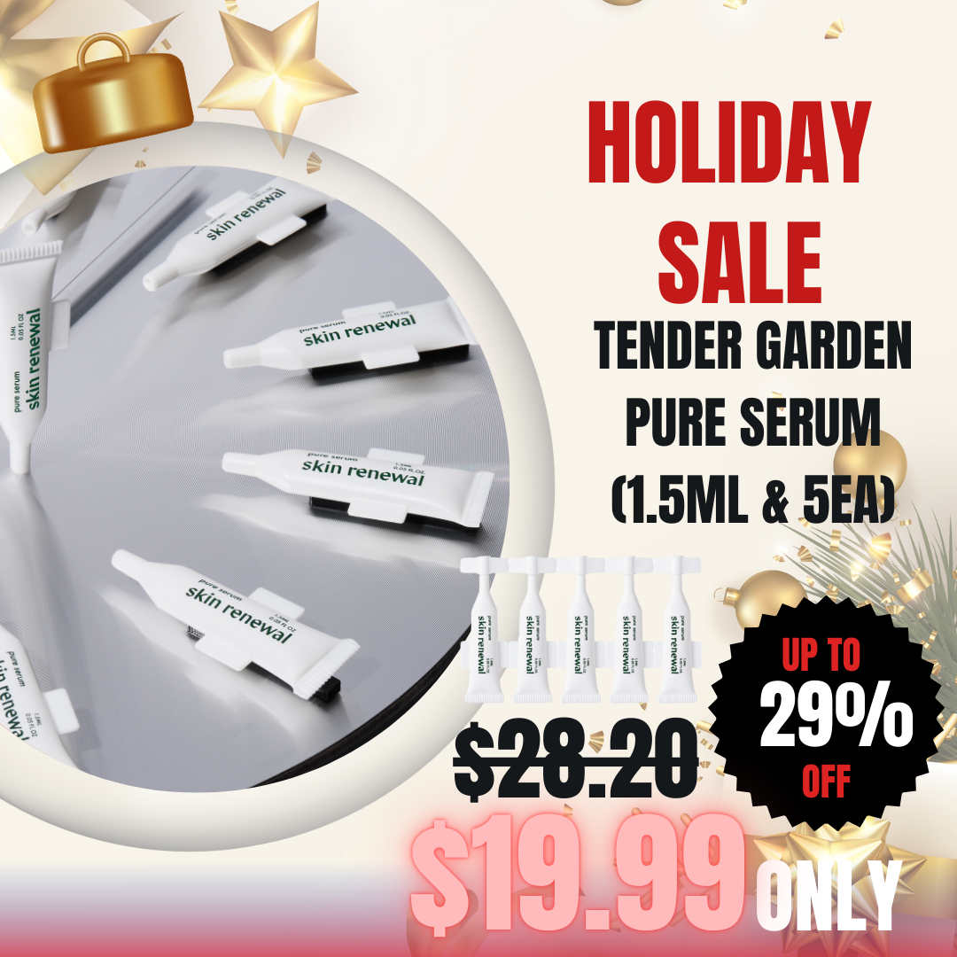 Tender garden Skin Renewal Pure Serum (1.5ml*5ea) PDRN, Exosome, Collagen Serum