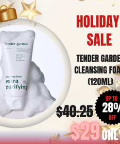 Tender Garden Cleansing Foam Extra Purifying (120ml) Glow skin starts from cleansing! Mild acidic and hydrating PDRN cleansing foam for all skin type Moisturizing Mild Cleansing The Beginning of Hydro-Glowtox Cleansing Moisture Cleansing Without Inner Tightness High-purity Camellia PDRN + 17 types of amino acid moisturizing components draw moisture to maintain clear, moist skin texture even after cleansing. Clinically Proven High-Performance Care Gentle yet powerful cleansing power confirmed through 4 clinical tests (sebum, waste, oil)! Provides 10-layer deep skin moisturizing power. NEXT-GEN APPLYING “Hydro-Glowtox” PHYTO PDRN SKIN THEARAPY LINE Camellia PDRN ; Hydro-Glowtox Combines high-purity 99% PHYTO PDRN components with 3D moisture technology. Baby Collagen (17 Amino Acids) ; Hydro Coating