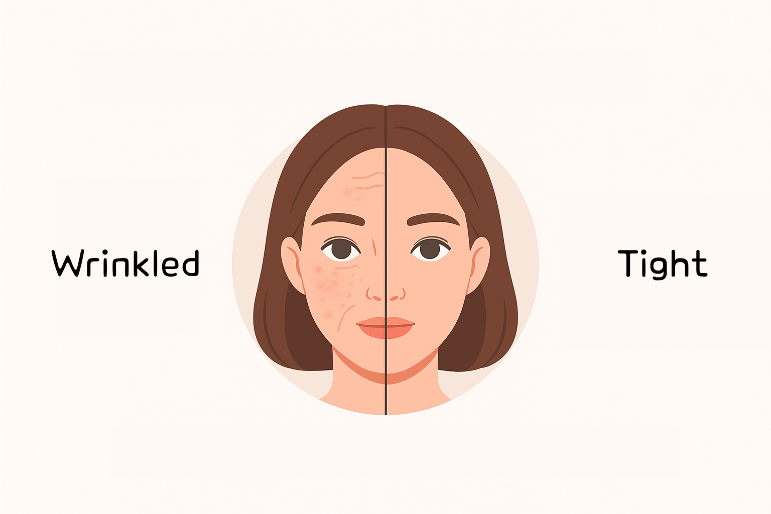 What is your skin type Baumann Skin type - wrinkled, tight , korean skincare, k-beauty , top korean skincare products, korean skincare online