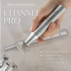 #1 Channeling Device Channel Pro Pen ONLY with 3 tips What is included? Channel Pro Device  Channel Pro USB Charger Line Channel Pro 3 Tips 82 Flower tip (for body, facial curve) 24 Round tip (Scalp, hands, face) 3 Tip (Deep wrinkles, scar) 1 Year Warranty Channel Pro is the #1 microchanneling device. It creates precise channels for serums while minimizing unnecessary skin damage, resulting in shorter downtime and outstanding results. The specially designed tips are the key to its success! The best Microchanneling Device for Professionals Channel Pro is a professional Skin Channeling device that creates channels to let the serums do their work.