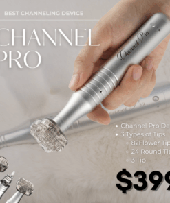 #1 Channeling Device Channel Pro Pen ONLY with 3 tips What is included? Channel Pro Device  Channel Pro USB Charger Line Channel Pro 3 Tips 82 Flower tip (for body, facial curve) 24 Round tip (Scalp, hands, face) 3 Tip (Deep wrinkles, scar) 1 Year Warranty Channel Pro is the #1 microchanneling device. It creates precise channels for serums while minimizing unnecessary skin damage, resulting in shorter downtime and outstanding results. The specially designed tips are the key to its success! The best Microchanneling Device for Professionals Channel Pro is a professional Skin Channeling device that creates channels to let the serums do their work.