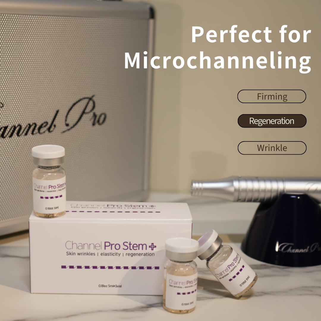 Channel Pro Stem+ (5ml*3vials) Wrinkle, Elasticity, Regeneration Triple Exosome Serum