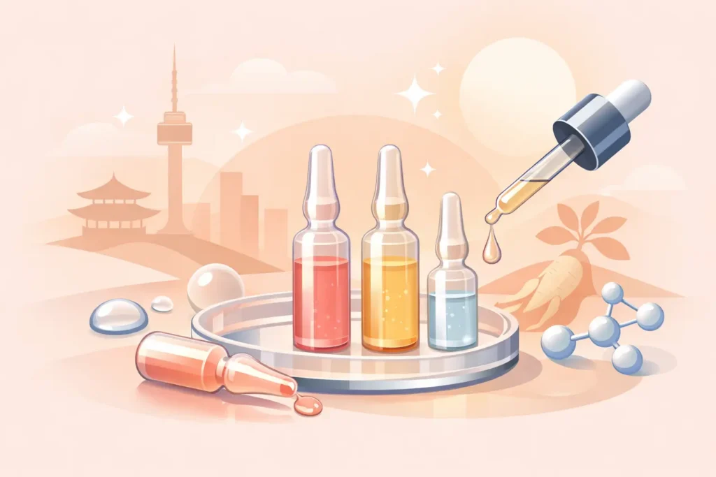 Korean Skin Booster Ampoules for Real Glow