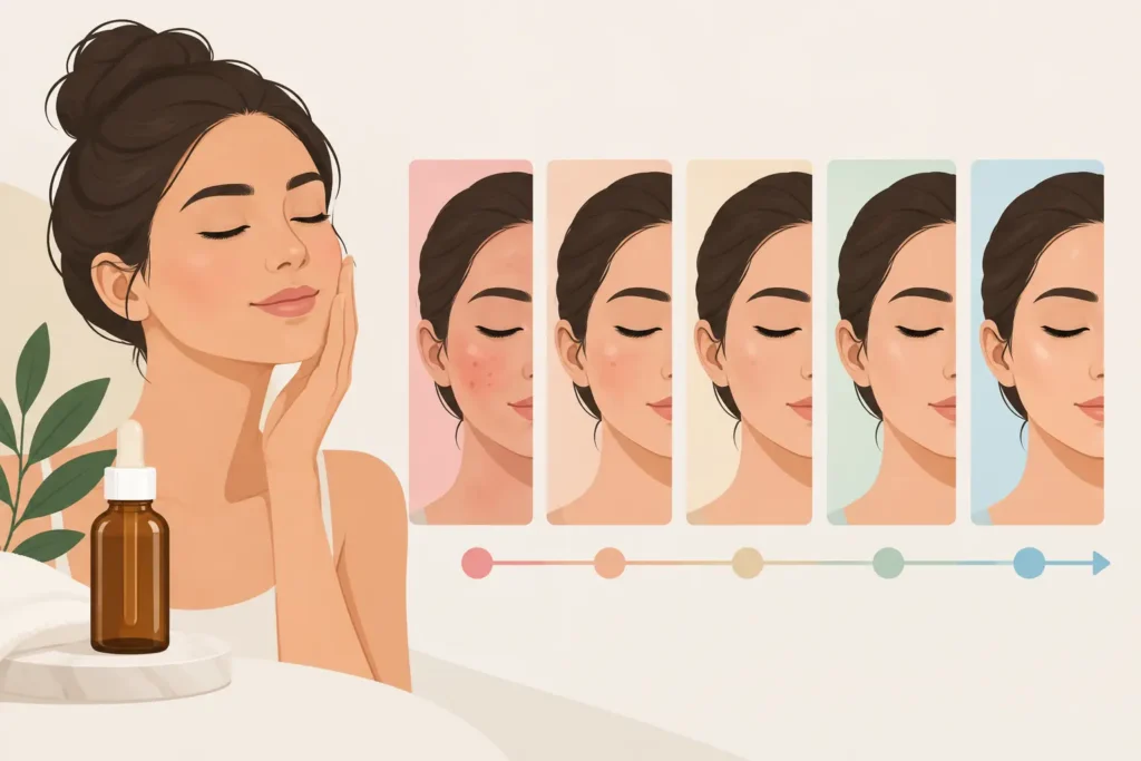 Retinol Purge Timeline Examples Week by Week
